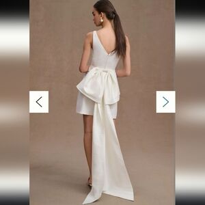 Sachin + Babi White V-Neck Dress